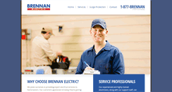 Desktop Screenshot of brennan-electric.com